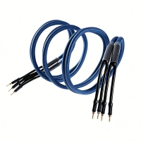 Bada 5N oxygen-free Copper Audiophile Speaker Cable Gold-plated Banana Plug Pair 2.5M