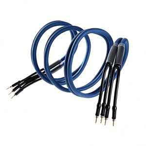 Bada 5N oxygen-free Copper Audiophile Speaker Cable Gold-plated Banana Plug Pair 2.5M