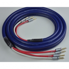 BADA High Purity Copper Glod Banana plug Cable 2.5M Pair