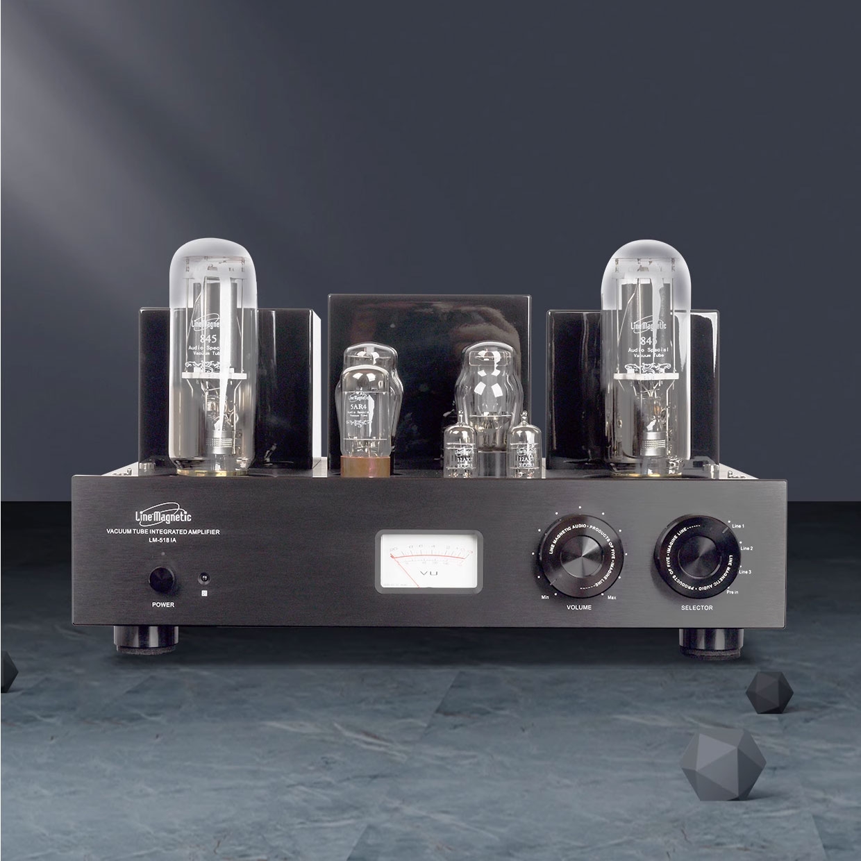 Line Magnetic LM-518IA Integrated Tube Amplifier 845*2 Class A Single-ended Amplifier 24W*2 - Click Image to Close